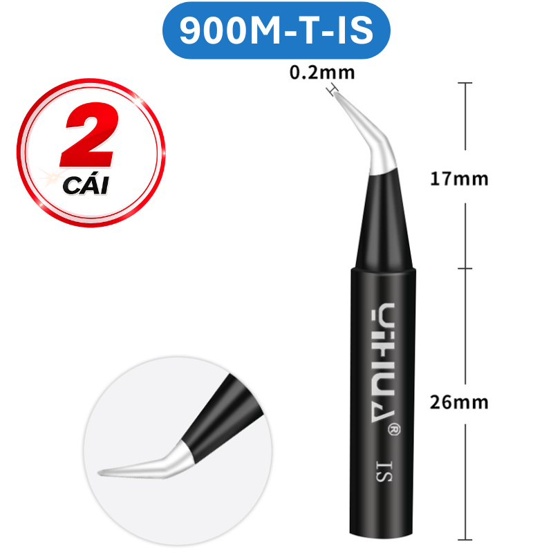 Mũi hàn Yihua 936 màu đen - 900M - T loại tốt