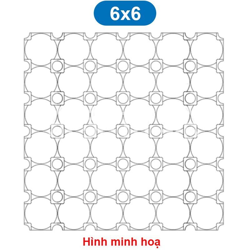 Khung cố định pin 18650 nhiều hàng (6 - 13 hàng) ghép khối lớn xe điện