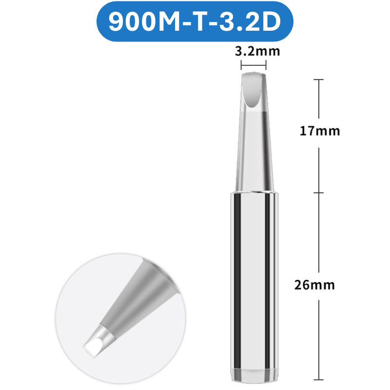 Mũi hàn Yihua màu bạc 900M - T loại tốt