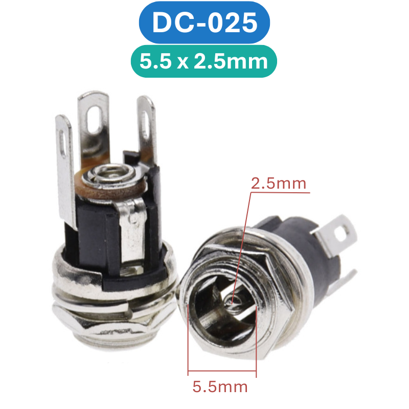 Đầu cái cắm nguồn, jack cái cắm nguồn DC