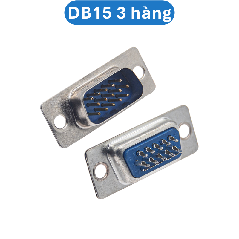 Cổng DB Đực 2/3 hàng chân hàn nối dây