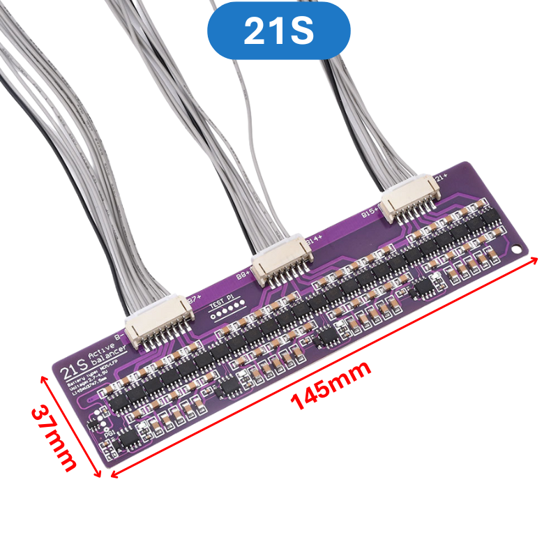 Mạch cân bằng pin chủ động 3S - 8S pin lithium 18650 dòng cân bằng 1.5A