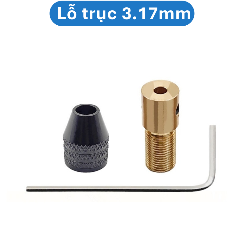 Đầu kẹp mũi khoan mini, Đầu chuyển đổi máy khoan chuôi lục giác