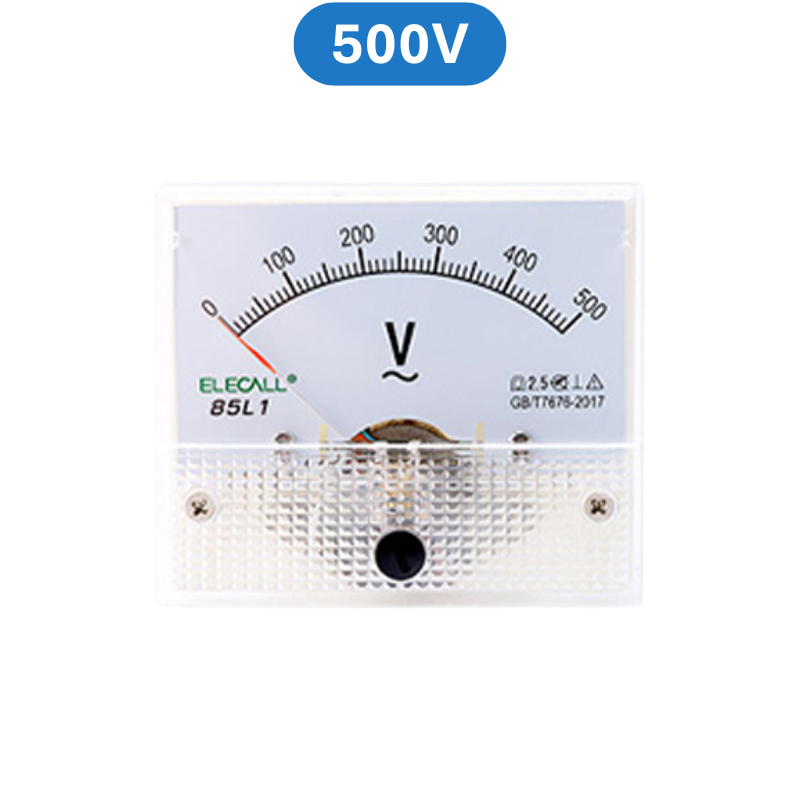 Vôn kế kim hiển thị điện áp AC 10V - 1000V