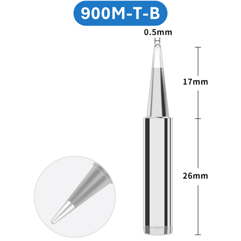 Mũi hàn Yihua màu bạc 900M - T loại tốt
