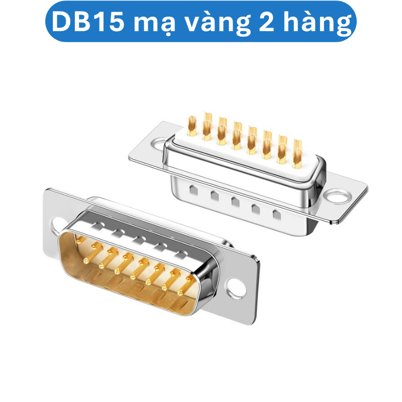 Cổng DB Đực 2/3 hàng chân hàn nối dây