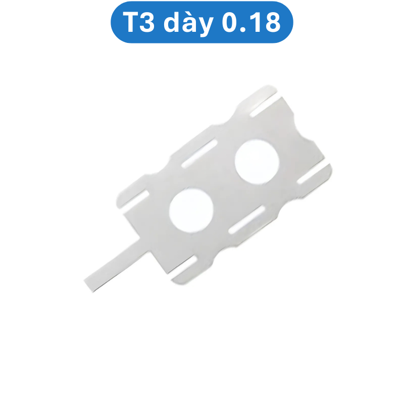 (50 miếng) Kẽm hàn đầu pin 18650 mạ niken