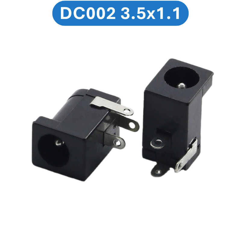 Đầu cái cắm nguồn, jack cái cắm nguồn DC chân hàn PCB