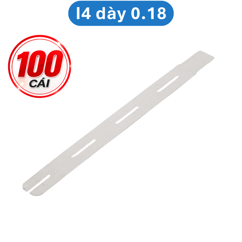 Kẽm hàn đầu pin 18650 mạ niken