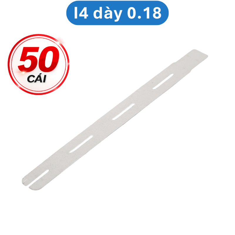 Kẽm hàn đầu pin 18650 mạ niken