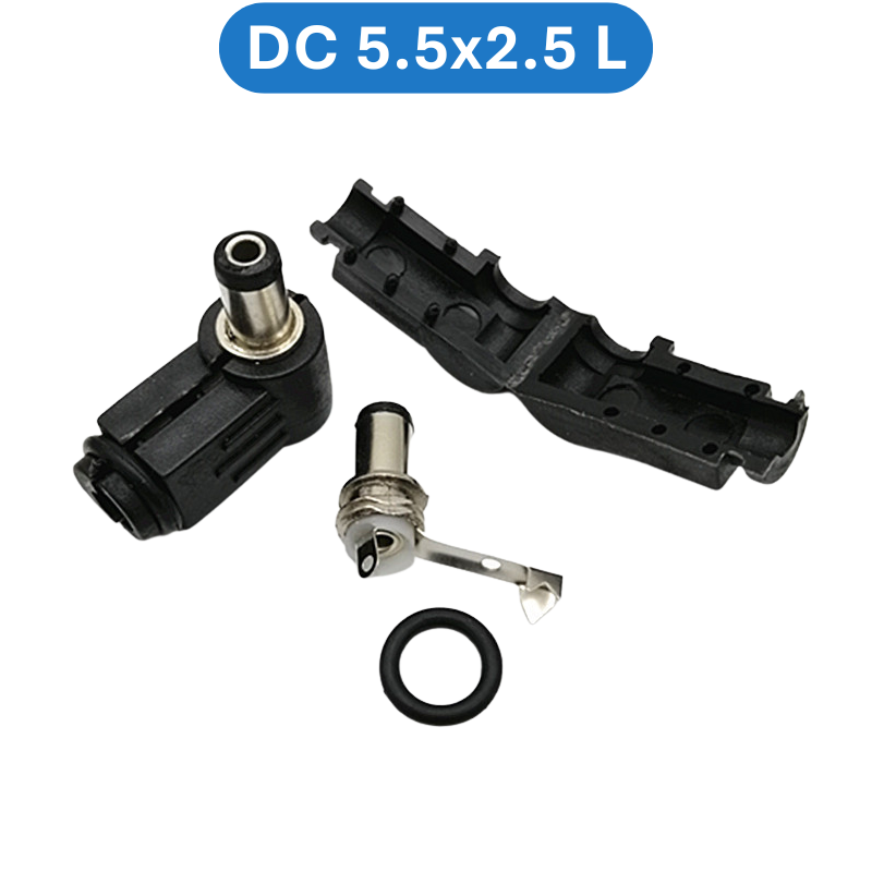 (5  Cái) Đầu nối nguồn, jack cắm đực nguồn DC