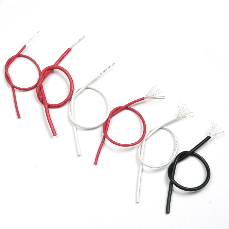 (10 mét) Dây điện PVC, 1 lõi đồng si chì, nhiều lõi mạ thiếc, 20-22AWG