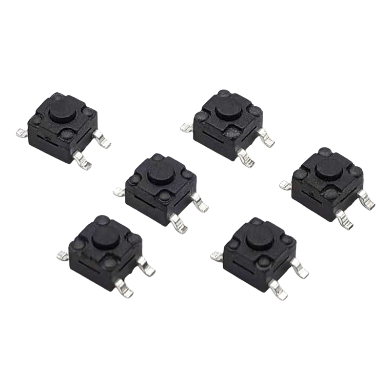 (10 cái) Nút nhấn 6x6mm chống thấm 4 chân dán SMD cao 4.3 - 15mm