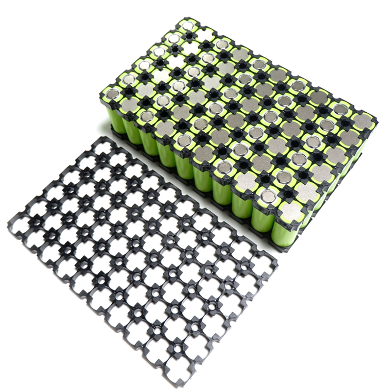 Khung cố định pin 18650 nhiều hàng (6 - 13 hàng) ghép khối lớn xe điện