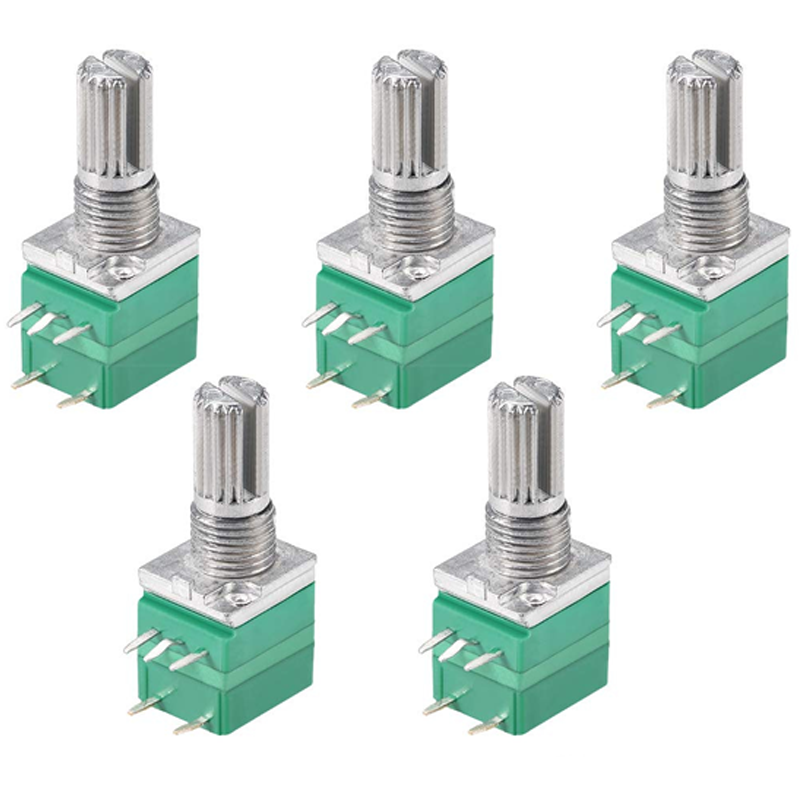 Biến trở, chiết áp xanh RK097N, RV097NS, RK097G, RK097GS 1K - 500K Ohm