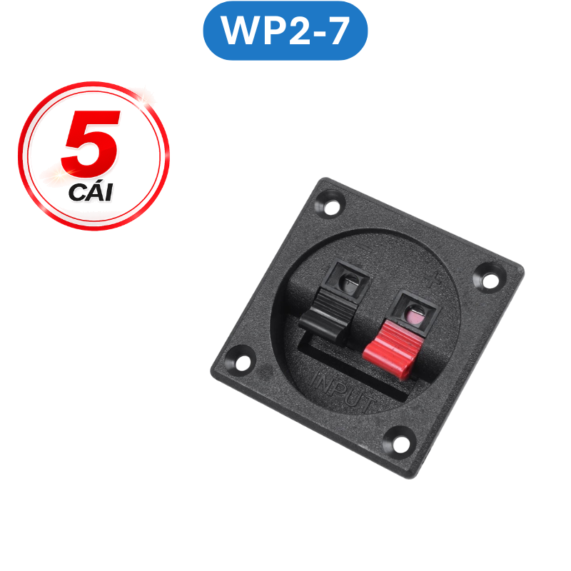 Đầu nối dây loa, trạm kẹp loa, jack dây loa chân hàn dây, chân hàn PCB