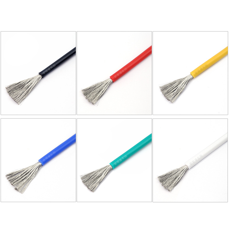 Dây điện silicon mềm dẻo chống cháy công suất lớn 6AWG - 13AWG