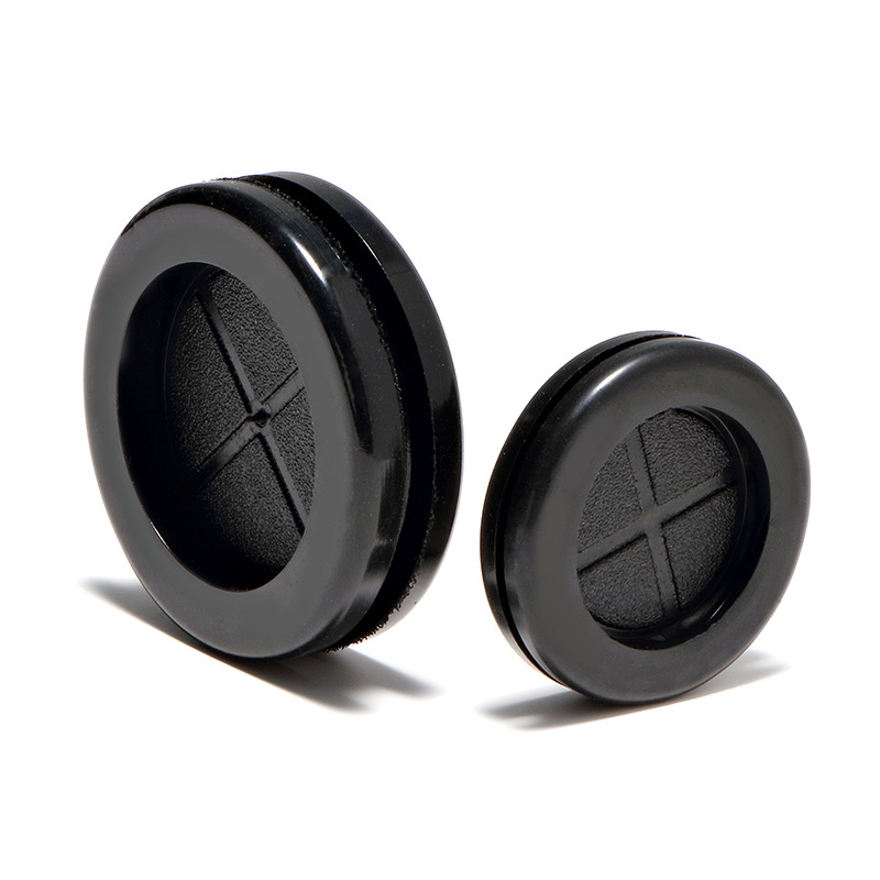 Đệm cao su, Ron cao su đen luồn dây tủ điện 12 - 50mm
