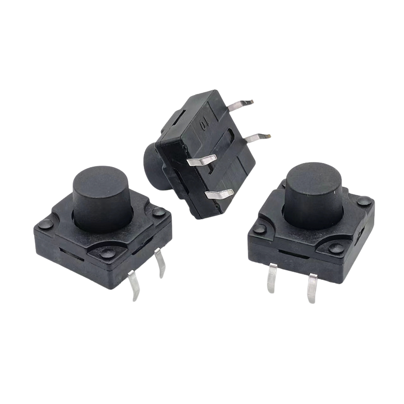 (10 Cái) Nút nhấn 12x12mm 4 chân cắm chống thấm cao 4.3 - 12mm