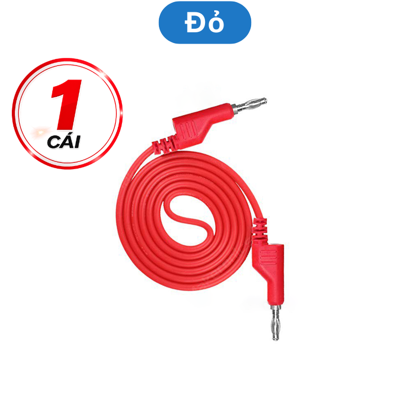 Dây kẹp silicon 2 đầu bắp chuối 1m