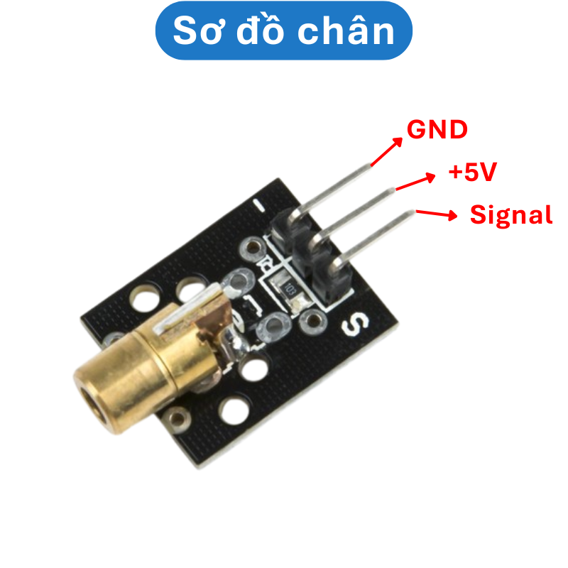 Mạch Cảm Biến lazer 5V KY - 008