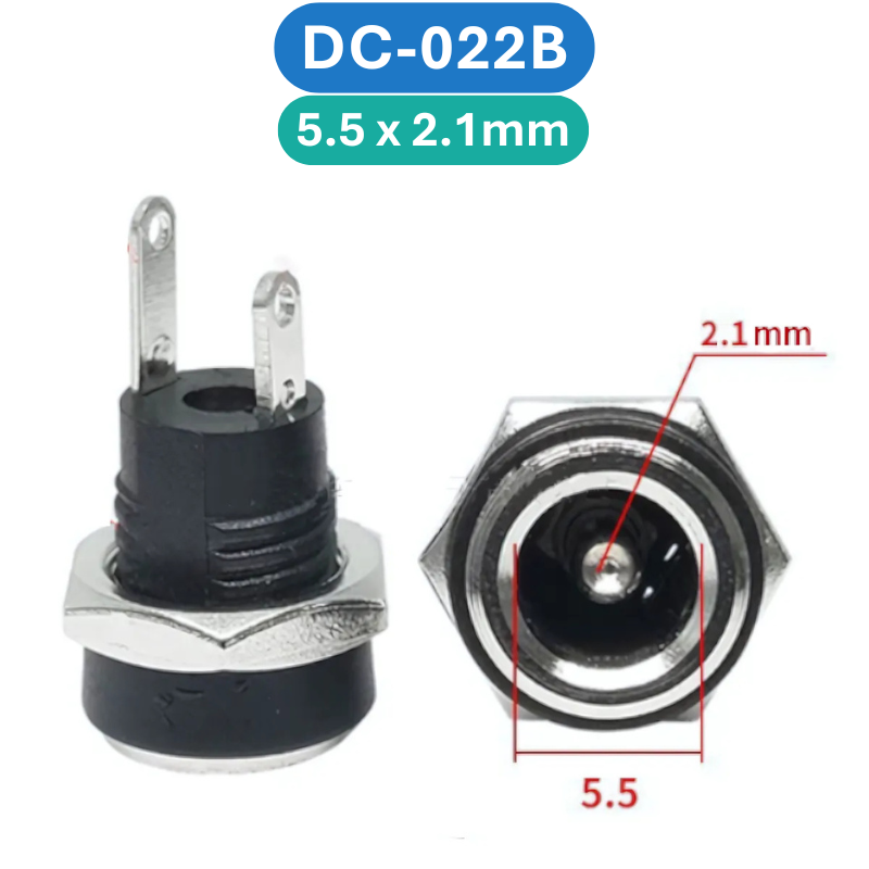 Đầu cái cắm nguồn, jack cái cắm nguồn DC