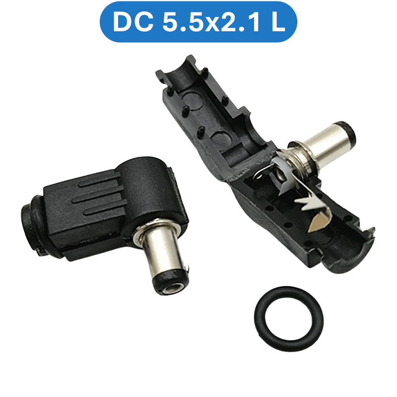 (5  Cái) Đầu nối nguồn, jack cắm đực nguồn DC