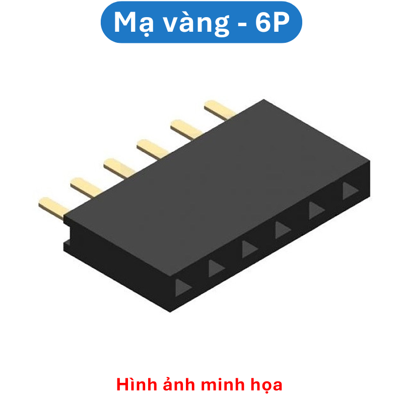 Hàng rào cái đơn 2.54mm cắm chân đứng cao 8.5mm