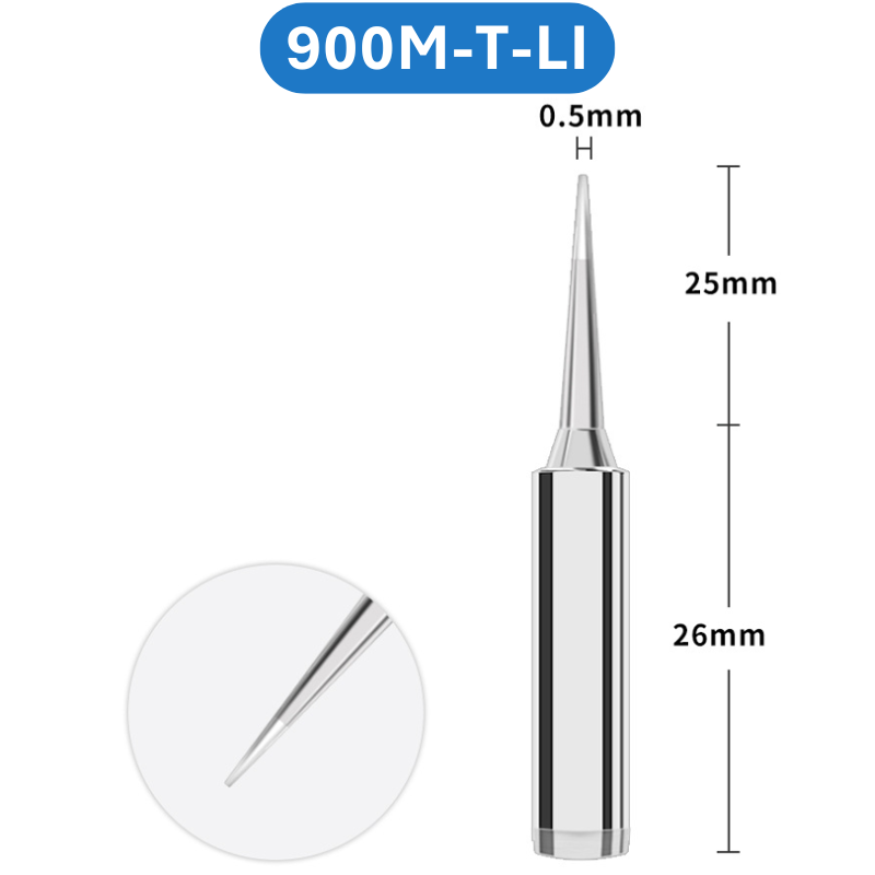 Mũi hàn Yihua màu bạc 900M - T loại tốt