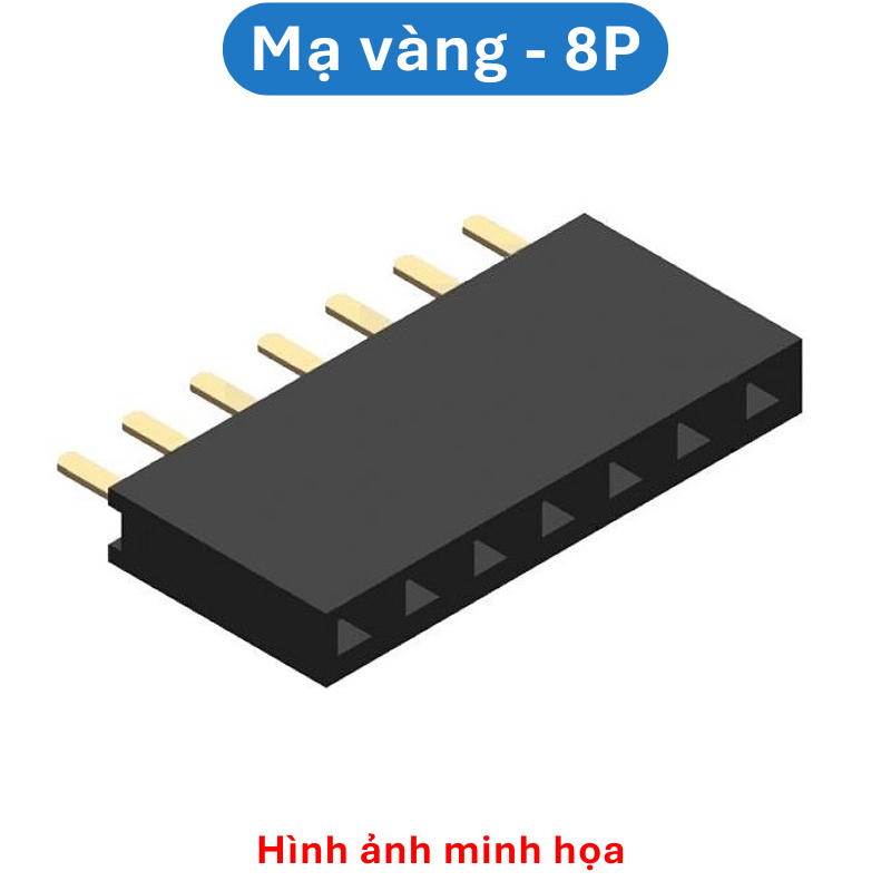 Hàng rào cái đơn 2.54mm cắm chân đứng cao 8.5mm