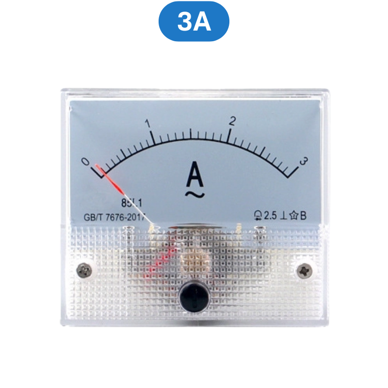 Ampe kế kim hiển thị dòng điện AC 1A - 50A
