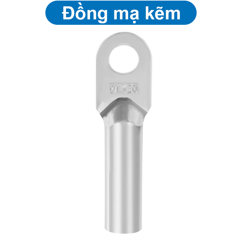 Đầu cos đồng đỏ DT, đầu cốt bấm nối dây điện đấu máy hàn, tủ điện, cọc tiếp địa