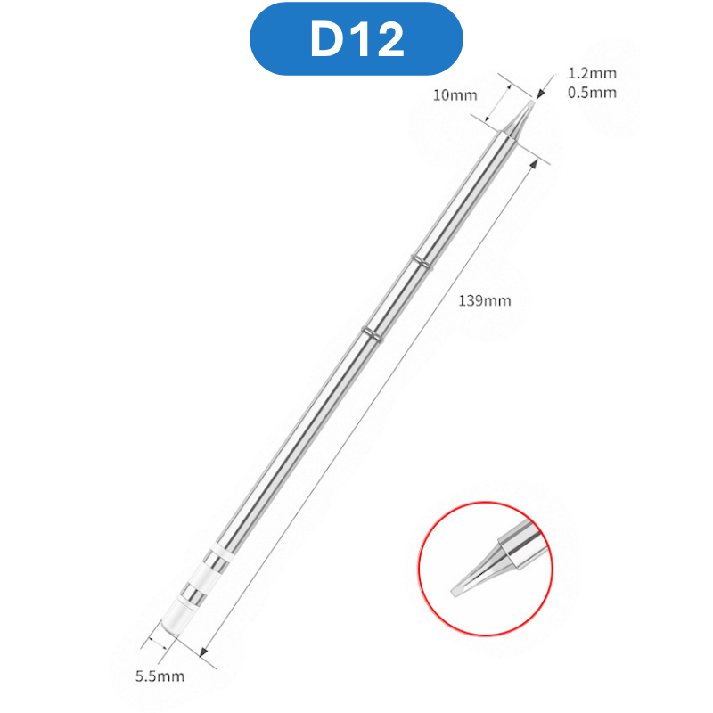Mũi hàn T12 tip hàn, đầu mỏ hàn T12-K/KF/I/ILS/J02/JL02/BC2…