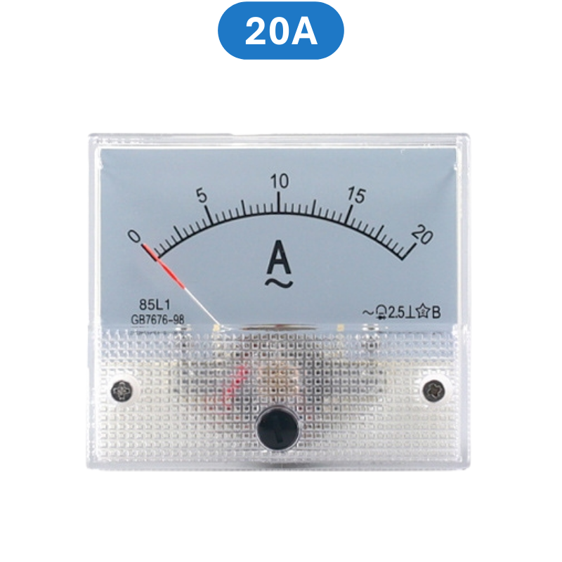 Ampe kế kim hiển thị dòng điện AC 1A - 50A