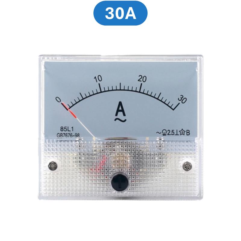 Ampe kế kim hiển thị dòng điện AC 1A - 50A