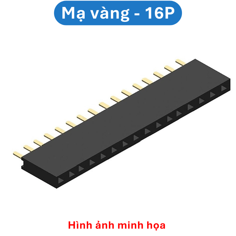 Hàng rào cái đơn 2.54mm cắm chân đứng cao 8.5mm