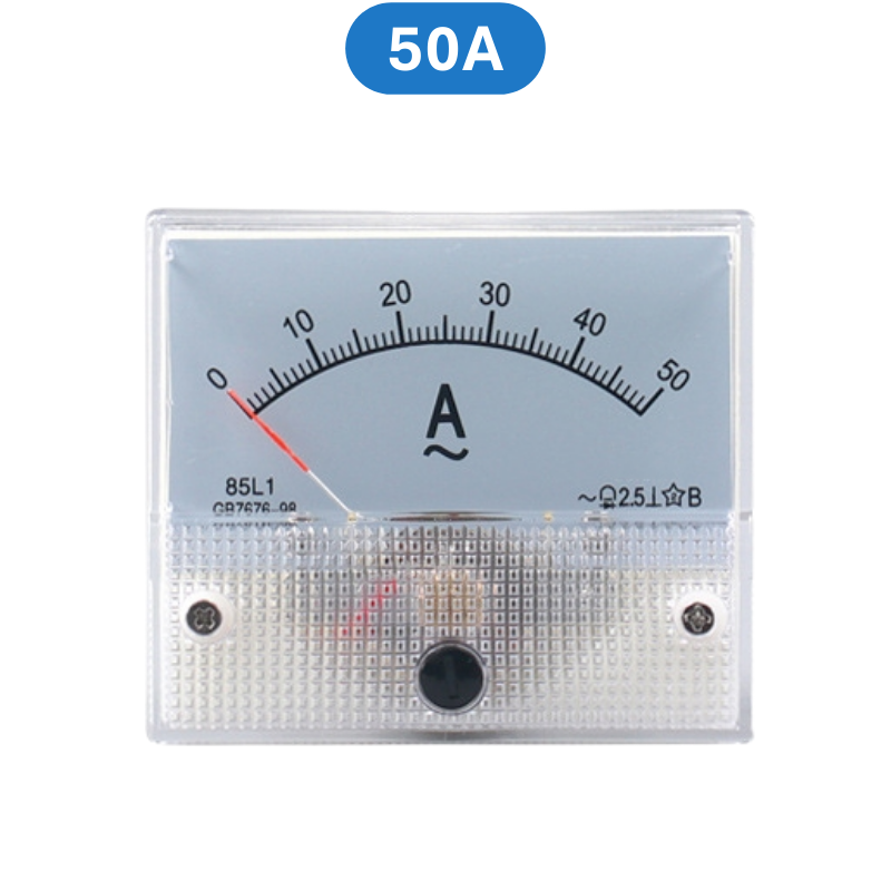Ampe kế kim hiển thị dòng điện AC 1A - 50A
