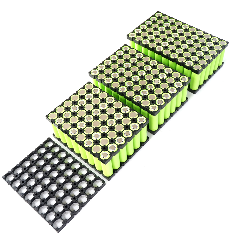 Khung cố định pin 18650 nhiều hàng (6 - 13 hàng) ghép khối lớn xe điện