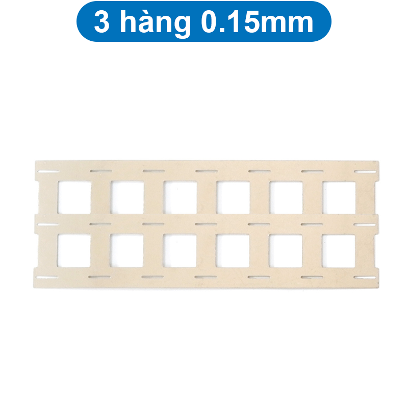 (1 mét) Kẽm hàn pin 18650 nhiều hàng (pin ghép sát hoặc dùng khung pin )
