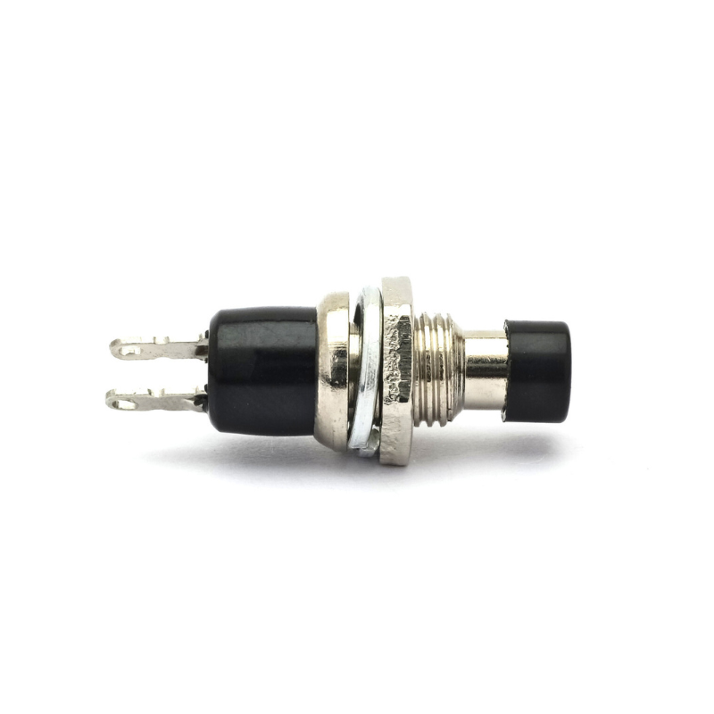 Nút nhấn nhả (reset) PBS-110 7mm 2 chân 250V 1A