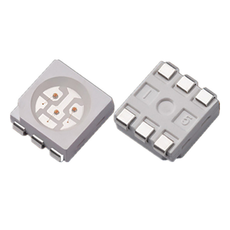 (5 con) LED dán RGB 5050 trong suốt 6 chân