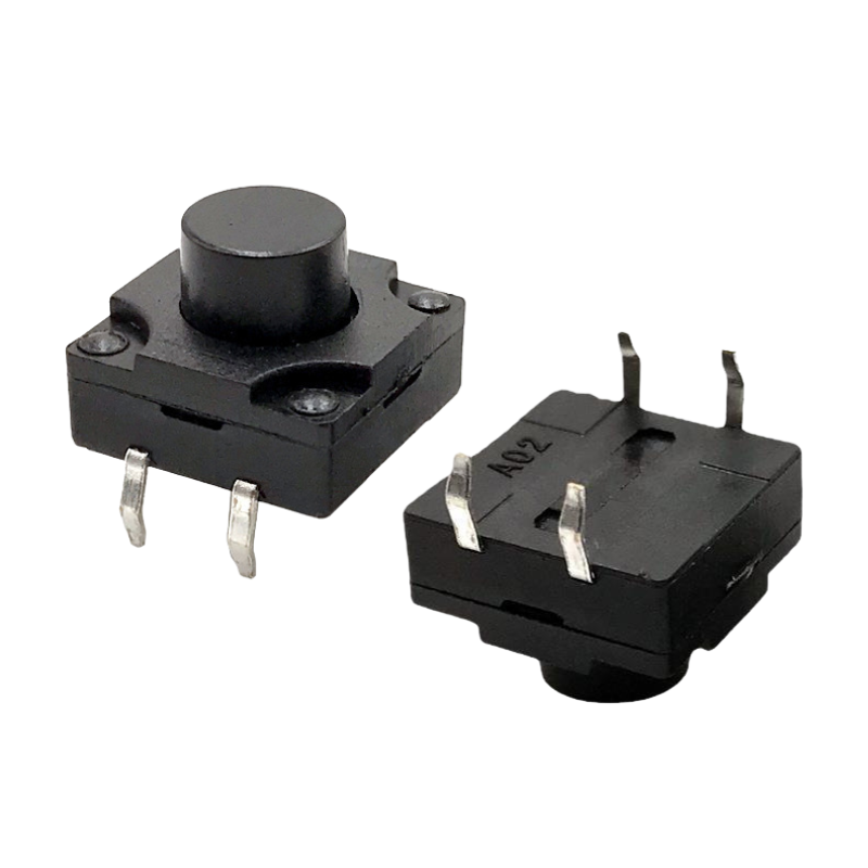 (10 Cái) Nút nhấn 12x12mm 4 chân cắm chống thấm cao 4.3 - 12mm