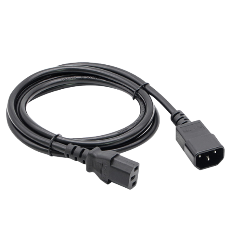 Dây nối nguồn AC 1.5m đực - cái, dây đồng nguyên chất