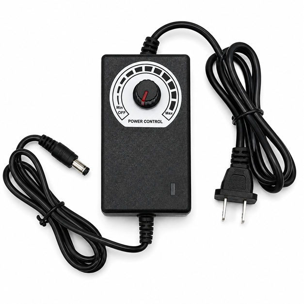 Nguồn DC điều chỉnh, Adapter có chỉnh điện áp đầu ra 12-24V tiện lợi