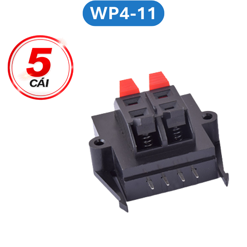 Đầu nối dây loa, trạm kẹp loa, jack dây loa chân hàn dây, chân hàn PCB