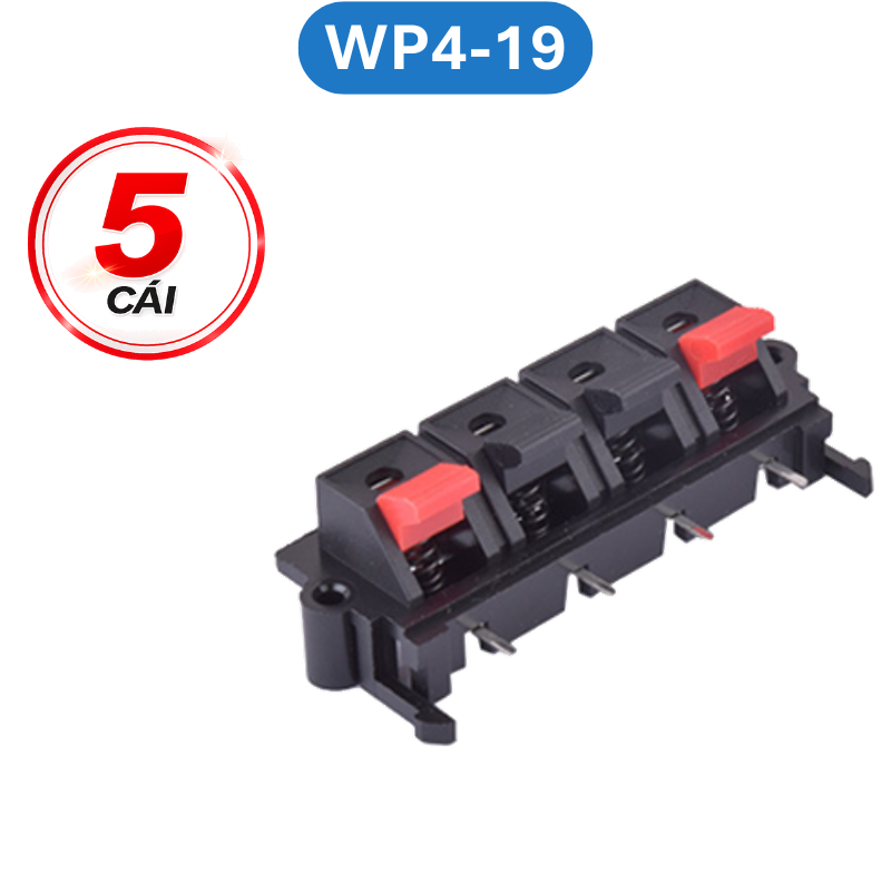 Đầu nối dây loa, trạm kẹp loa, jack dây loa chân hàn dây, chân hàn PCB