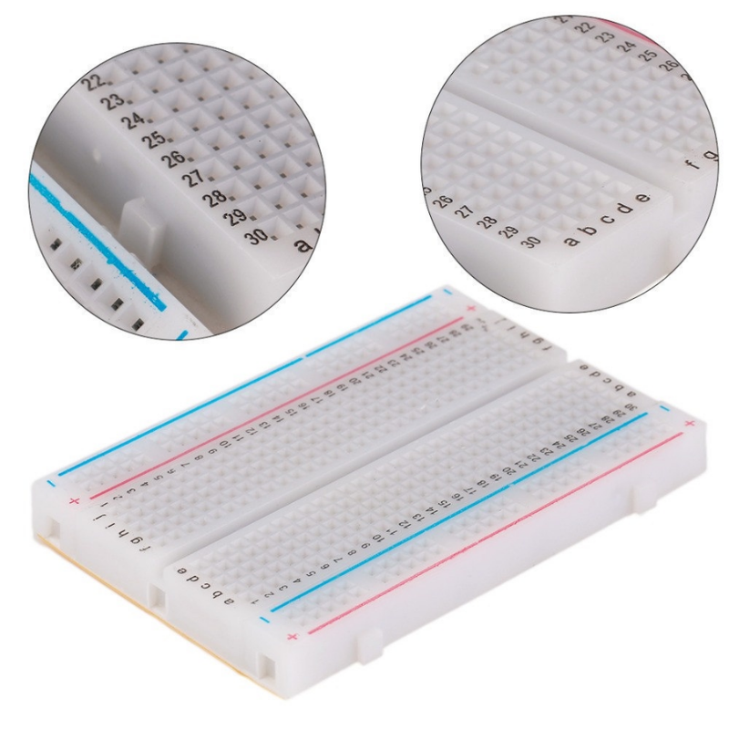 Breadboard lỗ cắm, bo cắm test linh kiện,mạch,học tập,…
