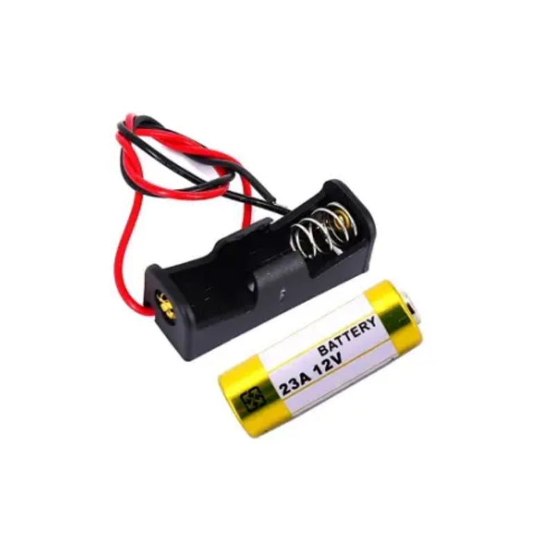 Đế pin 12V 23A 27A ra dây, chân hàn , pin 12V