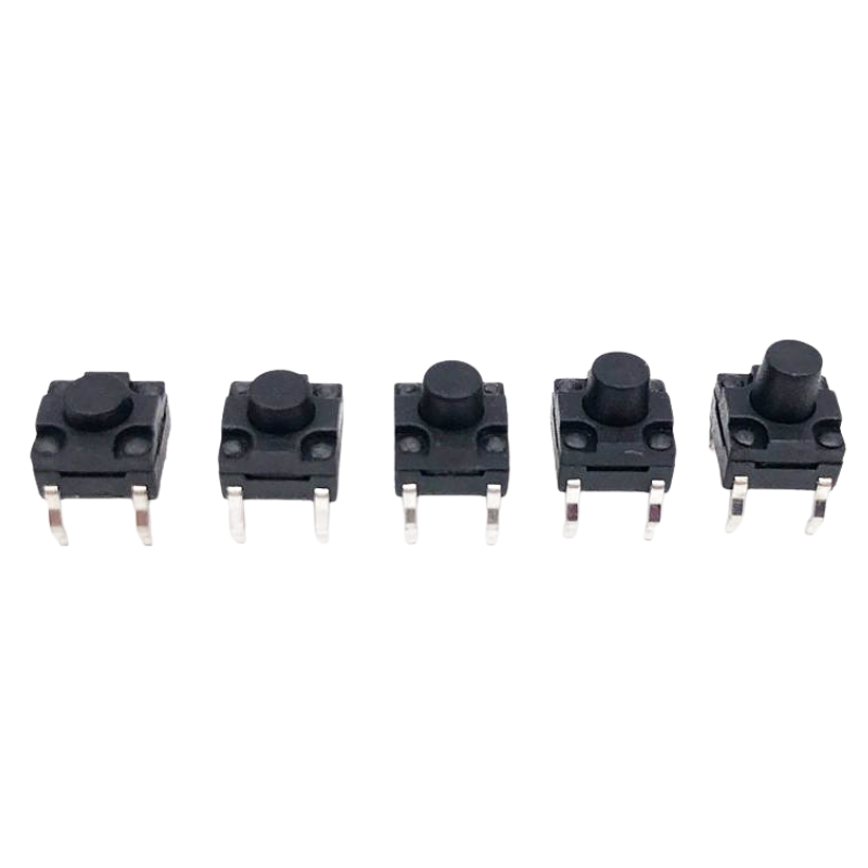 (10 cái) Nút nhấn 6x6mm chống thấm 4 chân cắm DIP cao 4.3 - 15mm
