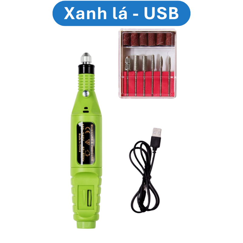 Máy mài mini cầm tay, máy mài dũa móng đa năng